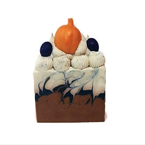 Blueberry Pumpkin Artisan Soap, Holiday Gift Ideas, Homemade Soap, Hand Soap, Fall Decor for Bathroom