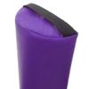 6" Diameter Deluxe Firm Support Massage Table Half Round Bolster - 6" x 3" x 25" Half Cylinder Pillow for Knees, Legs, Neck or Ankles (Purple) view 3