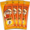 BIC 3 Sensitive, Men's Disposable Razors, Fixed Head Triple Blade for a Close Shave, Bundle of 4 Packs of 4 view 1
