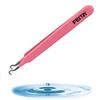 Blackhead Acne Extraction Tweezers - FEITA Pro & Surgical-Grade Stainless Steel Bend Curved Comedone Extractor Tweezer Tool for Remove Whitehead and Clogged Pores, Pimple - Pink view 1