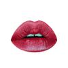 Aromi Dark Red Metallic Liquid Lipstick | Ruby Maroon Lip Color with Shimmery Finish, Vegan, Cruelty-free, Smudge Proof, Long-Lasting, Handmade (Candy Apple) view 1