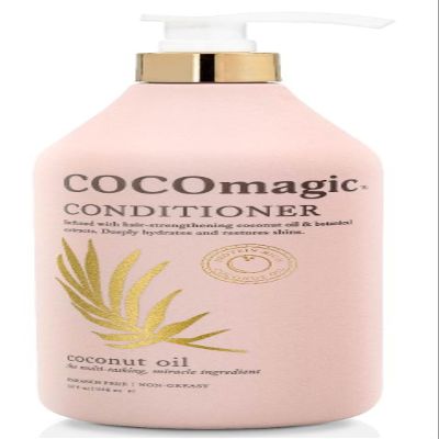 Cocomagic Conditioner with Coconut Oil and Botanical Extracts  Deeply Hydrates and Restores Shine | Paraben-Free, Gentle for All Hair Types (32 Oz)