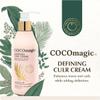 Cocomagic Defining Curl Cream | Extra Frizz Control | Protects Against Split Ends and Breakage | Paraben Free, Cruelty Free, Made in USA (8 oz) view 3