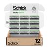 Schick Hydro Sensitive Razor Refills, 12ct | 5 Blade Razor for Men, Shaving Blades, 12 Refills view 1