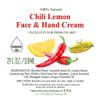 Chili Lemon Face & Hand Cream with pineapple extract. Perfect for oily and combination skin! 2 0Z. view 2