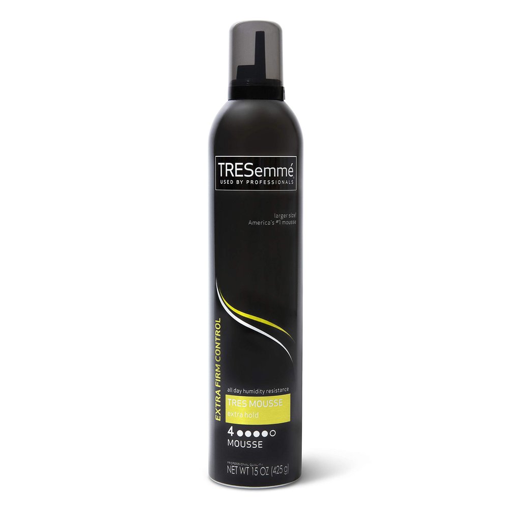 TRESemm TRES Two Extra Hold Styling Mousse for All Day Humidity Resistance, Extra Firm Control - 15 oz