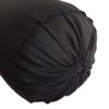 Saffron Black Long Bolster Pillowcase - Yoga Massage Round Bolster Cover for Bed Sofa Chair Couch Lounge Cotton 10" Diameter x 24" Long (25 cm Diameter x 60 cm Long) Removable Cover view 1