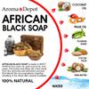 African Black Soap Paste 16 oz 100% Natural Raw soap for Acne, Eczema, Psoriasis, and Dry Skin Scar Removal Face And Body Wash. Handmade imported from Ghana view 3
