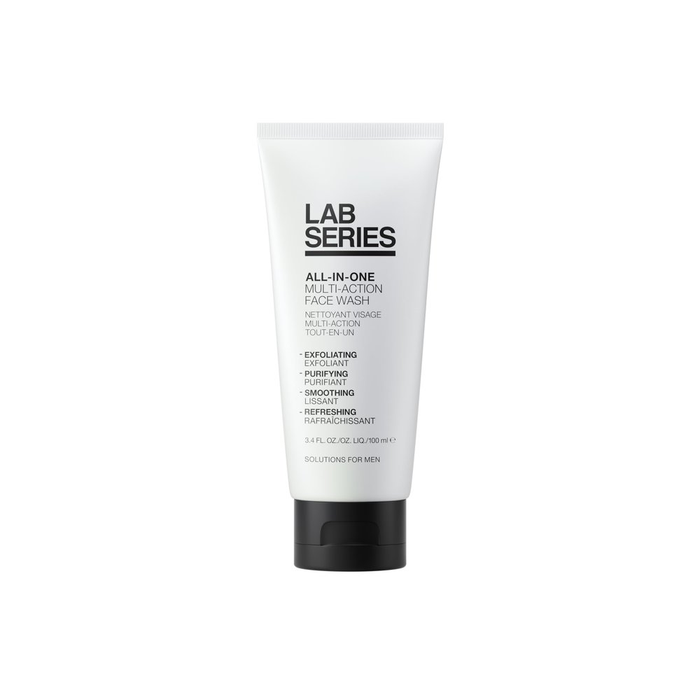 Lab Series Men's All-In-One Multi-Action Face Wash - Face Scrub - Cleanse and Purify Skin - Skin Care for Men, 3.4 Fl Oz