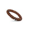 TELETIES - Spiral Hair Coils - Ponytail Holder Hair Ties for Women - Phone Cord Hair Ties - Strong Grip, No Rip, Water Resistant, No Crease Hair Tie Coils - 3 pack (Large, Tortoise) view 2