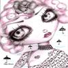 Gypsy Rose by Dottie Gleason Tattoo Girl Umbrella Tattoo Framed Fine Art Print view 1