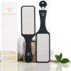 DYNESSE Foot File. Best Premium Pedicure Foot Rasp and Callus Remover. 3-in-1 Tool. Removes Hard Skin. No Risk of Injury. Stainless Steel. Ergonomic Handle. Washable. Works on Both Wet and Dry Feet. view 1