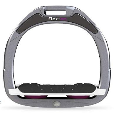 Flex on Green Composite Range Mixed Ultra-Grip Frame Color: Silver Gray Footbed Color: White ELASTOMERS: Plum