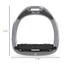 Green Composite Range Mixed Ultra-Grip Frame Color: Silver Gray Footbed Color: Elastomers: Black view 2