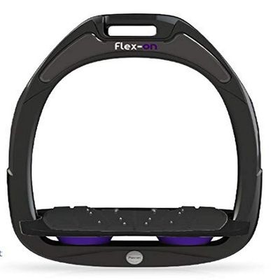 Flex on Green Composite Range Mixed Ultra-Grip Frame Color: Black Footbed Color: Black ELASTOMERS: Purple