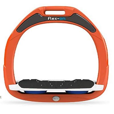 Flex on Green Composite Range Mixed Ultra-Grip Frame Color: Orange Footbed Color: White ELASTOMERS: Blue