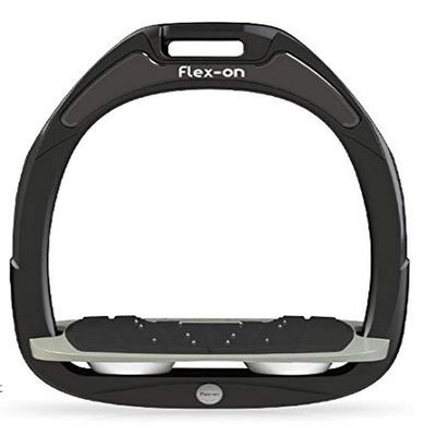 Flex on Green Composite Range Mixed Ultra-Grip Frame Color: Black Footbed Color: Gray ELASTOMERS: White