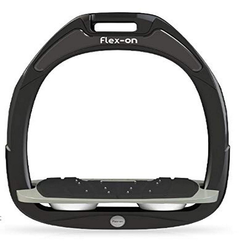 Flex on Green Composite Range Mixed Ultra-Grip Frame Color: Black Footbed Color: Gray ELASTOMERS: White