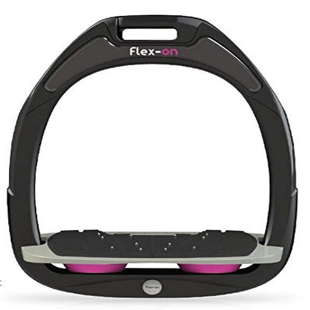 Flex on Green Composite Range Mixed Ultra-Grip Frame Color: Black Footbed Color: Gray ELASTOMERS: Pink