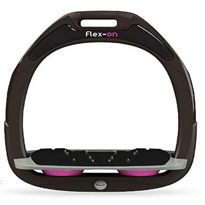 Flex on Green Composite Range Mixed Ultra-Grip Frame Color: Brown Footbed Color: Gray ELASTOMERS: Pink