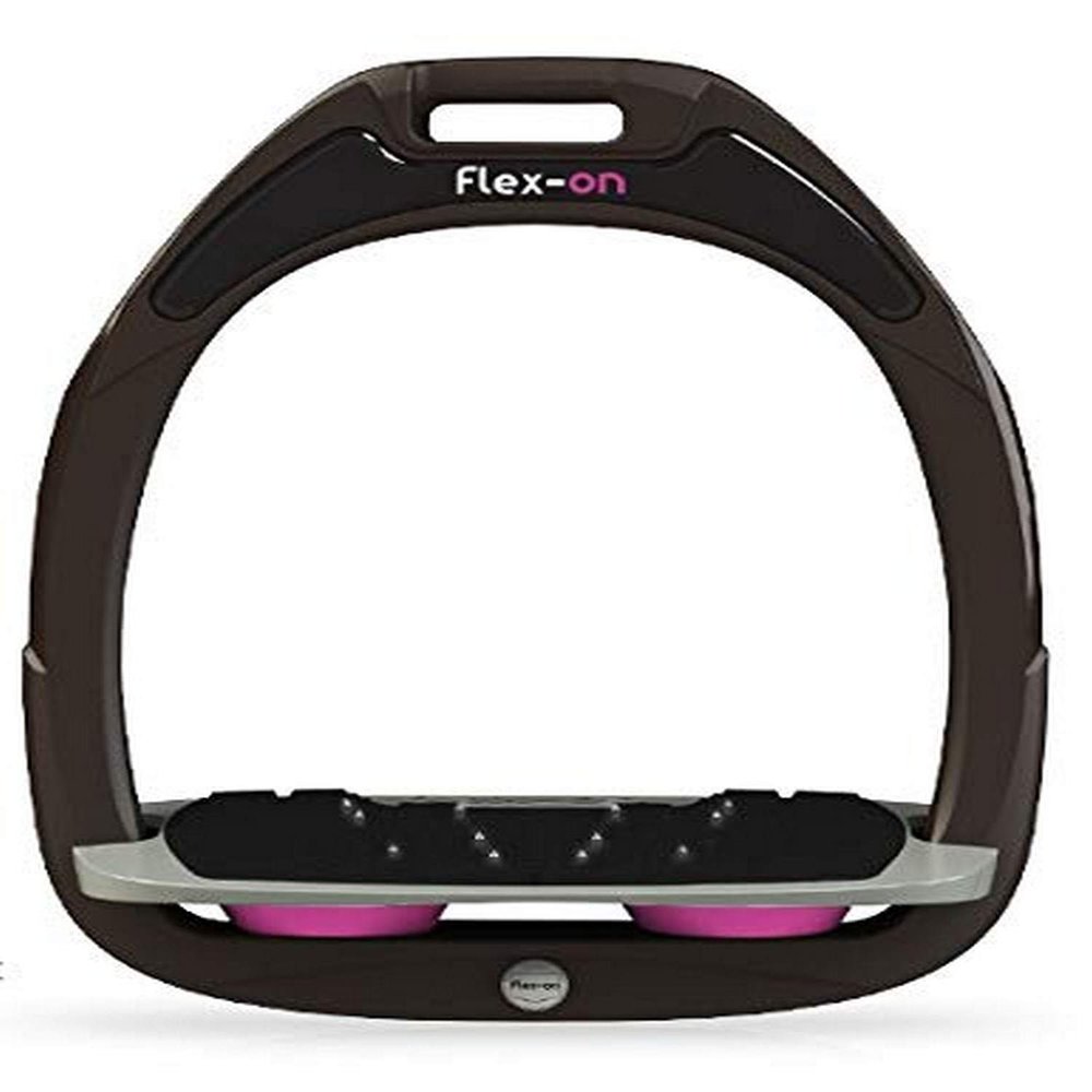 Flex on Green Composite Range Mixed Ultra-Grip Frame Color: Brown Footbed Color: Gray ELASTOMERS: Pink