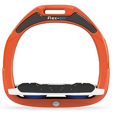 Flex on Green Composite Range Mixed Ultra-Grip Frame Color: Orange Footbed Color: White ELASTOMERS: Blue