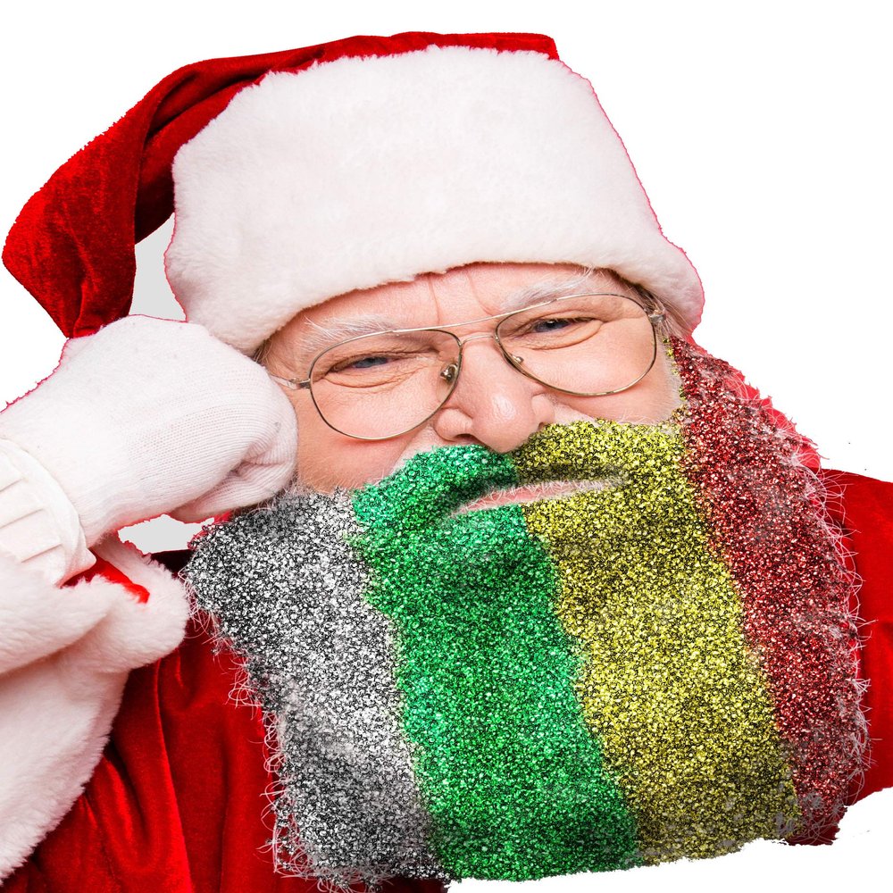Beardaments Glitterbeard Kit with Application Oil - Long-Lasting Sparkle for Festive Fun - Easy No Mess Application Beard Glitter for Men (4 Colors)