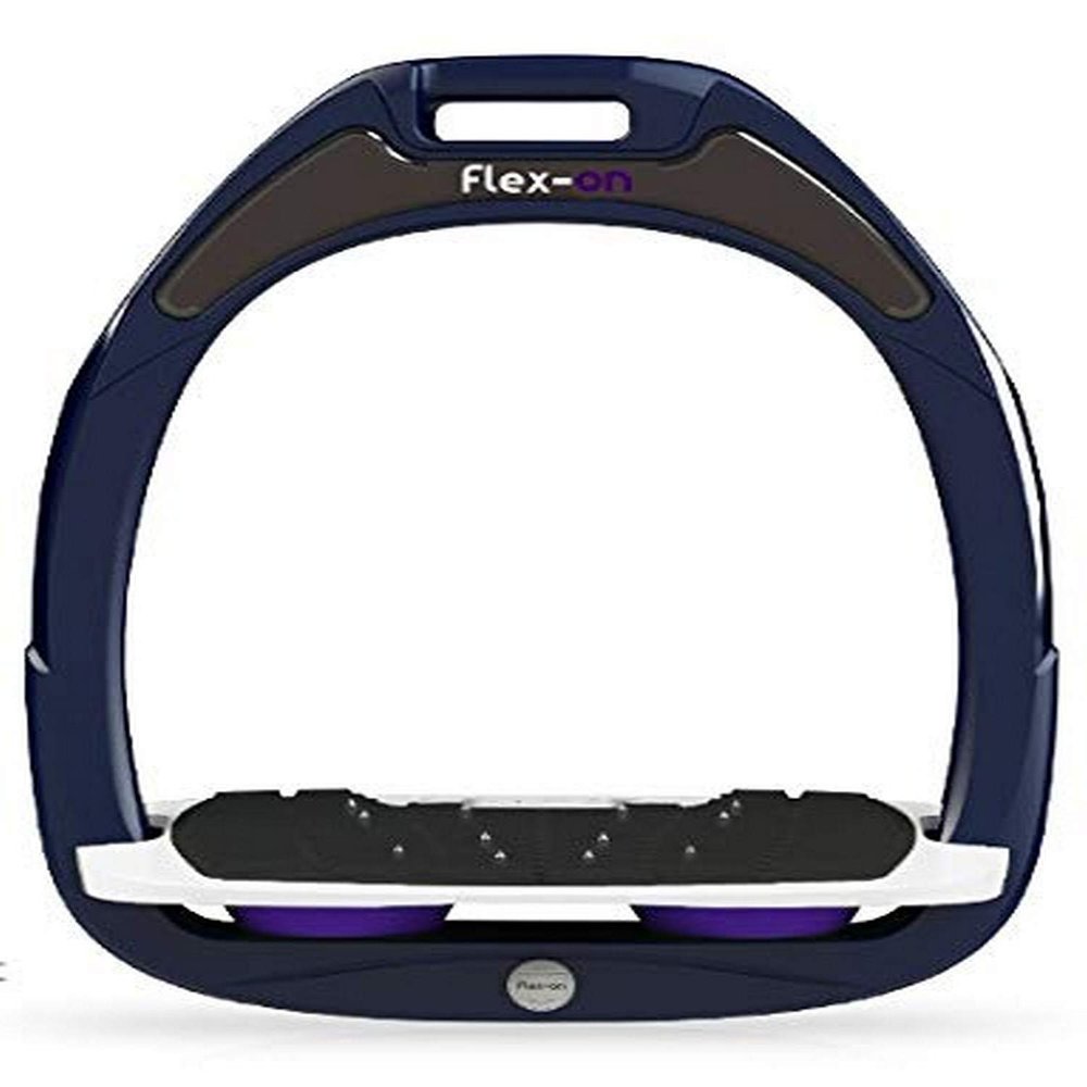 Flex on Green Composite Range Mixed Ultra-Grip Frame Color: Navy Footbed Color: White ELASTOMERS: Purple