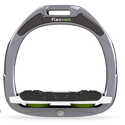 Flex on Green Composite Range Mixed Ultra-Grip Frame Silver Gray Footbed Color: White ELASTOMERS, one Size