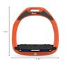 Green Composite Range Mixed Ultra-Grip Frame Color: Orange Footbed Color: Black Elastomers: Navy view 2