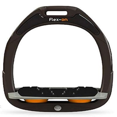 Flex on Green Composite Range Mixed Ultra-Grip Frame Color: Brown Footbed Color: Gray ELASTOMERS: Orange
