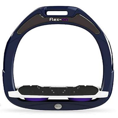 Flex on Green Composite Range Mixed Ultra-Grip Frame Color: Navy Footbed Color: White ELASTOMERS: Purple