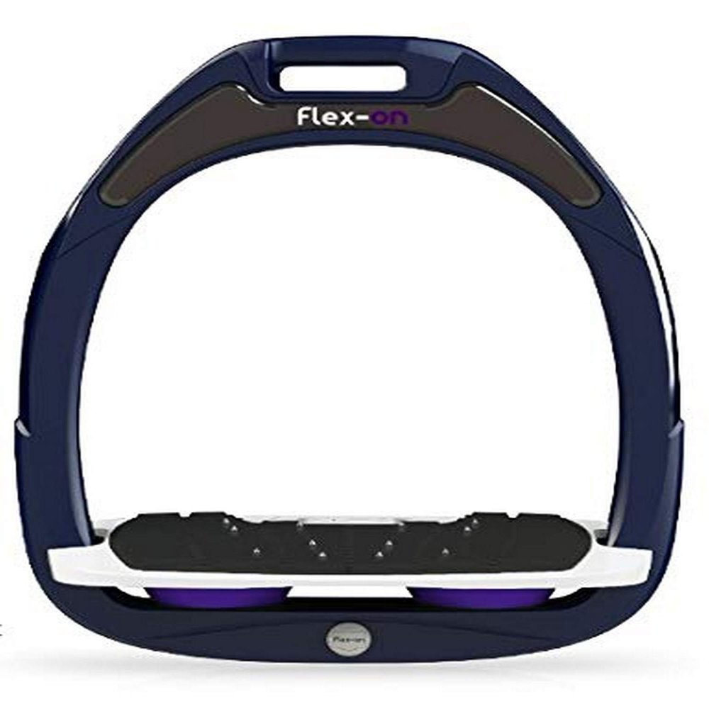 Flex on Green Composite Range Mixed Ultra-Grip Frame Color: Navy Footbed Color: White ELASTOMERS: Purple