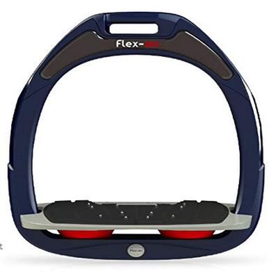 Flex on Green Composite Range Mixed Ultra-Grip Frame Color: Navy Footbed Color: Gray ELASTOMERS: Red