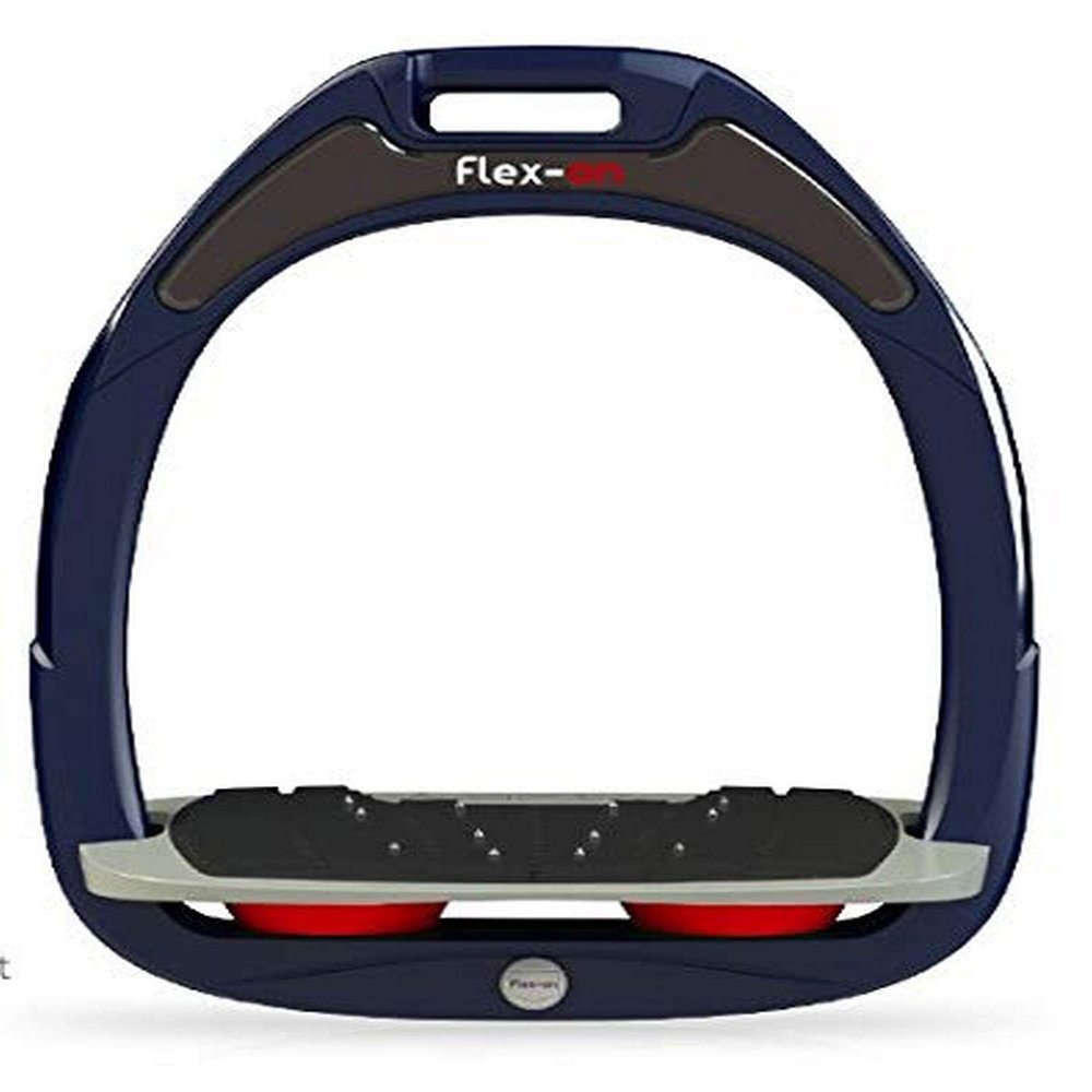 Flex on Green Composite Range Mixed Ultra-Grip Frame Color: Navy Footbed Color: Gray ELASTOMERS: Red