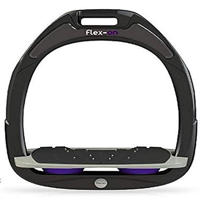 Flex on Green Composite Range Mixed Ultra-Grip Frame Color: Black Footbed Color: Gray ELASTOMERS: Purple