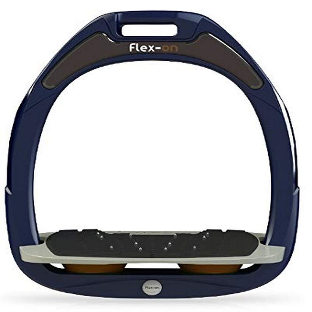 Flex on Green Composite Range Mixed Ultra-Grip Frame Color: Navy Footbed Color: Gray ELASTOMERS: Brown