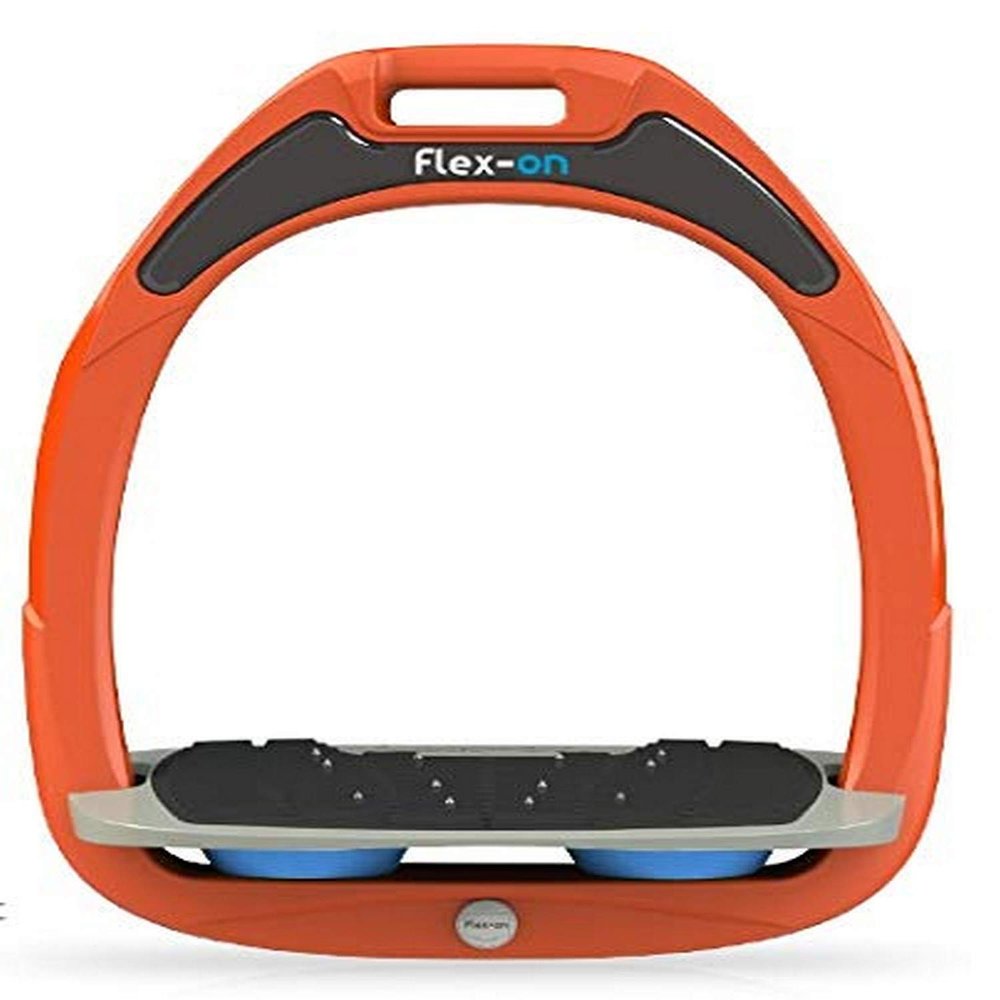 Flex on Green Composite Range Mixed Ultra-Grip Frame Color: Orange Footbed Color: Gray ELASTOMERS: Light Blue