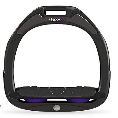 Flex on Green Composite Range Mixed Ultra-Grip Frame Color: Black Footbed Color: Black ELASTOMERS: Purple