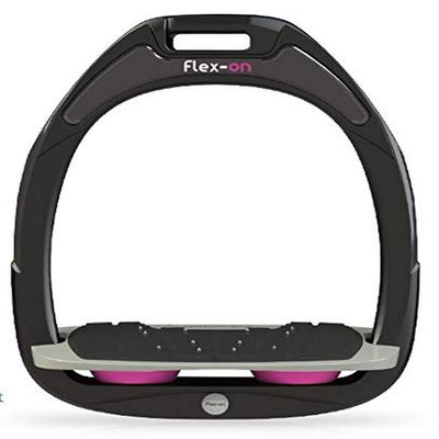 Flex on Green Composite Range Mixed Ultra-Grip Frame Color: Black Footbed Color: Gray ELASTOMERS: Pink