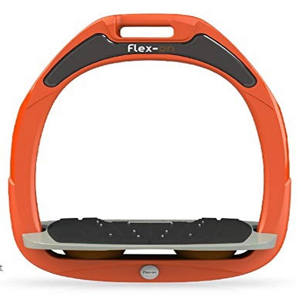 Flex on Green Composite Range Mixed Ultra-Grip Frame Color: Orange Footbed Color: Gray ELASTOMERS: Brown