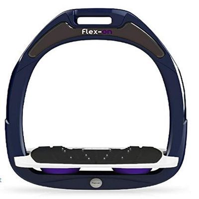 Flex on Green Composite Range Mixed Ultra-Grip Frame Color: Navy Footbed Color: White ELASTOMERS: Purple