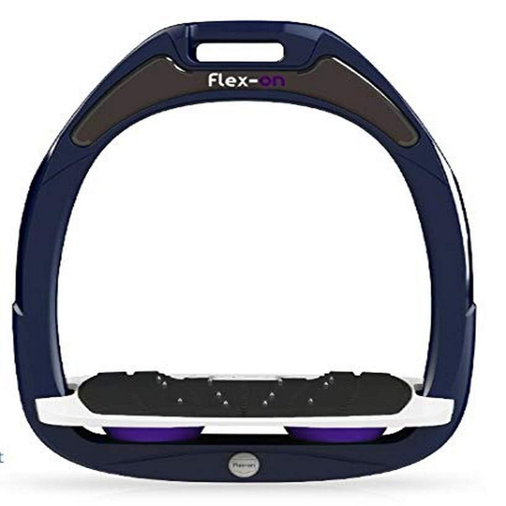 Flex on Green Composite Range Mixed Ultra-Grip Frame Color: Navy Footbed Color: White ELASTOMERS: Purple