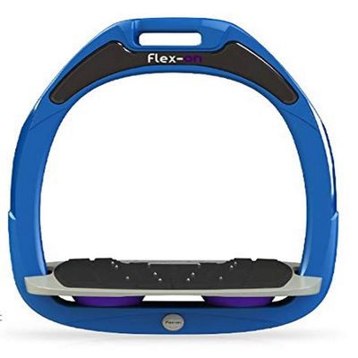 Flex on Green Composite Range Mixed Ultra-Grip Frame Color: Blue Footbed Color: Gray ELASTOMERS: Purple