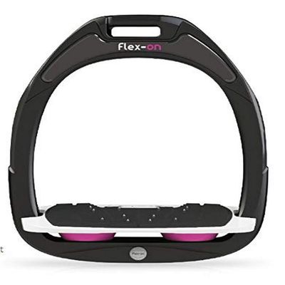 Flex on Green Composite Range Mixed Ultra-Grip Frame Color: Black Footbed Color: White ELASTOMERS: Pink