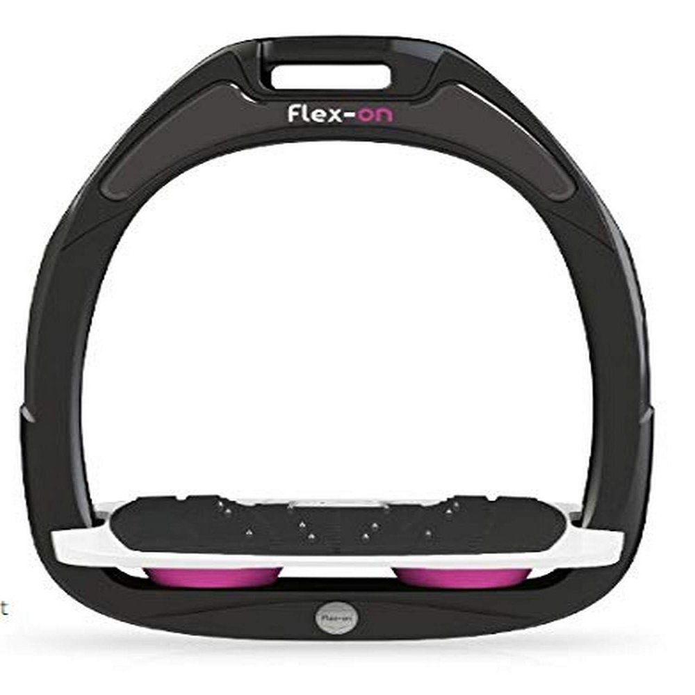 Flex on Green Composite Range Mixed Ultra-Grip Frame Color: Black Footbed Color: White ELASTOMERS: Pink