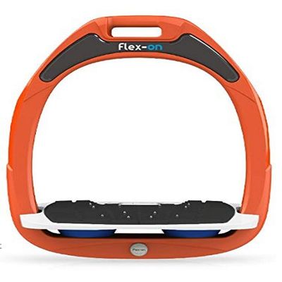 Flex on Green Composite Range Mixed Ultra-Grip Frame Color: Orange Footbed Color: White ELASTOMERS: Blue