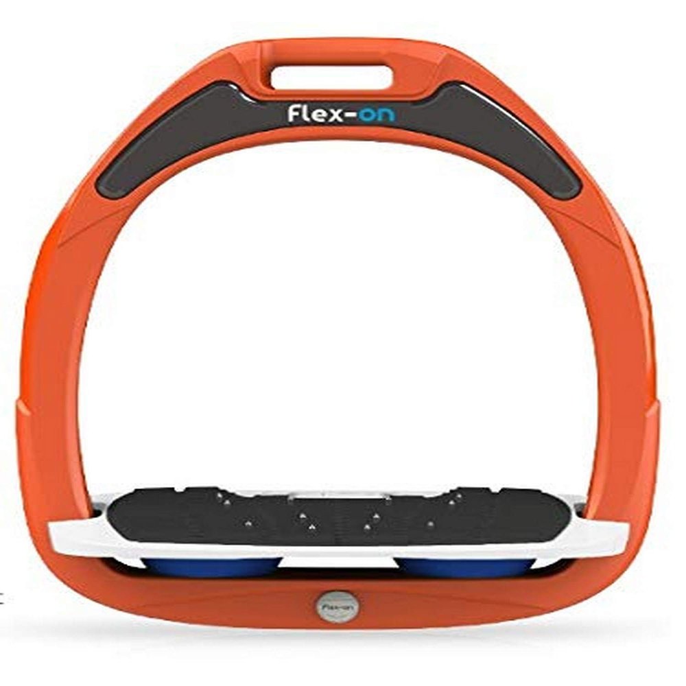 Flex on Green Composite Range Mixed Ultra-Grip Frame Color: Orange Footbed Color: White ELASTOMERS: Blue