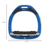 Green Composite Range Mixed Ultra-Grip Frame Color: Blue Footbed Color: Gray Elastomers: Gray view 2