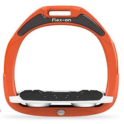 Flex on Green Composite Range Mixed Ultra-Grip Frame Color: Orange Footbed Color: White ELASTOMERS: White